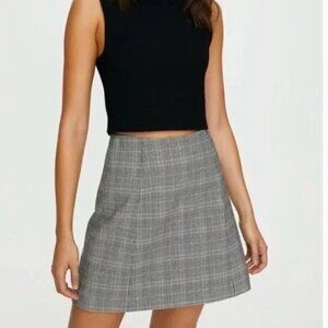 Plaid Skirt from Aritzia